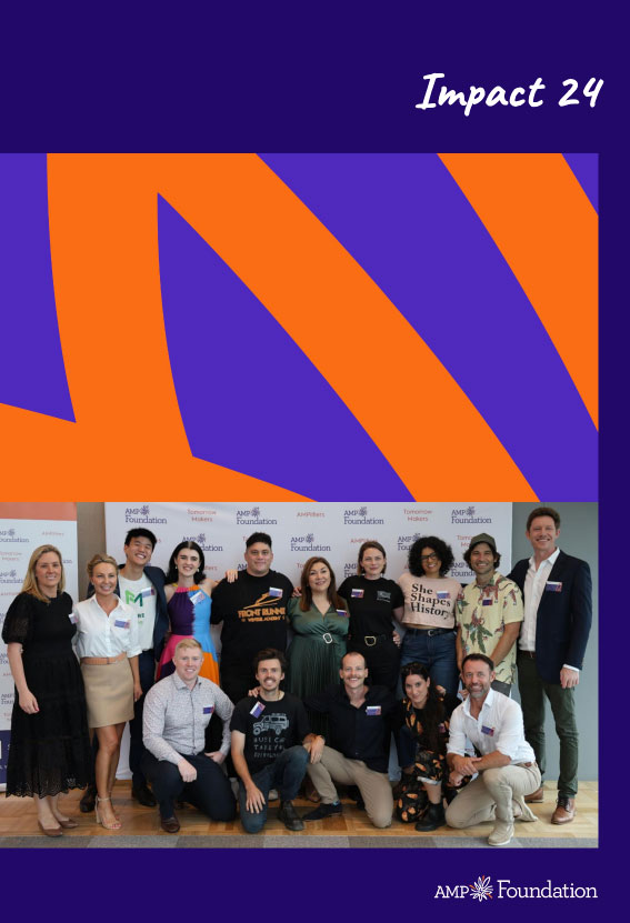 The AMP Foundation 2024 Impact Report cover